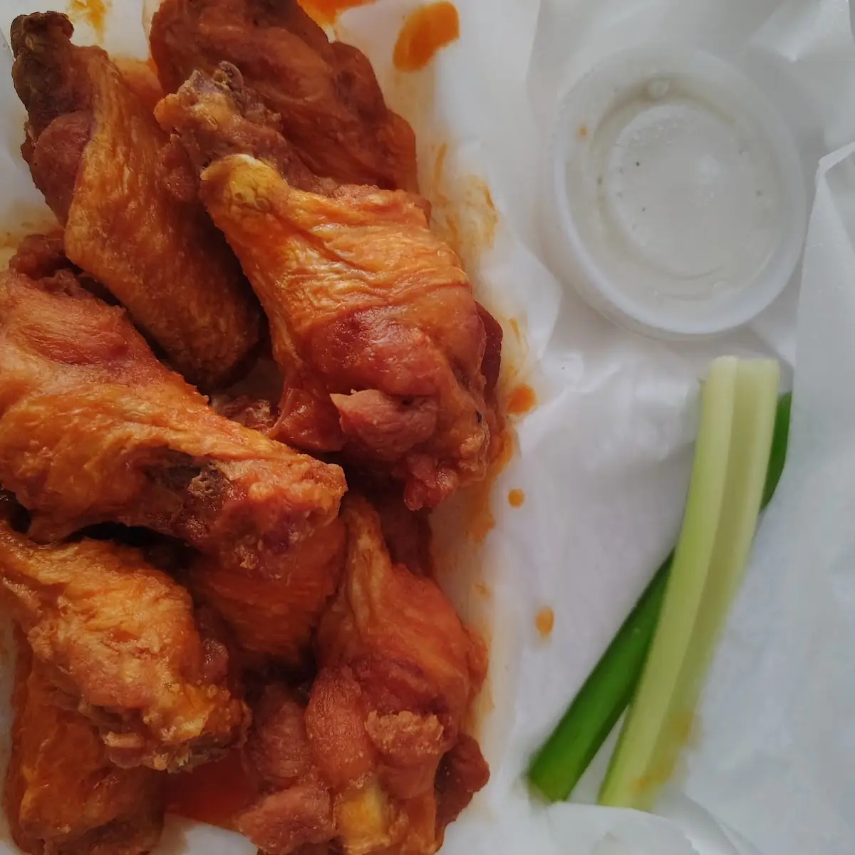 Classic Wings with Celery