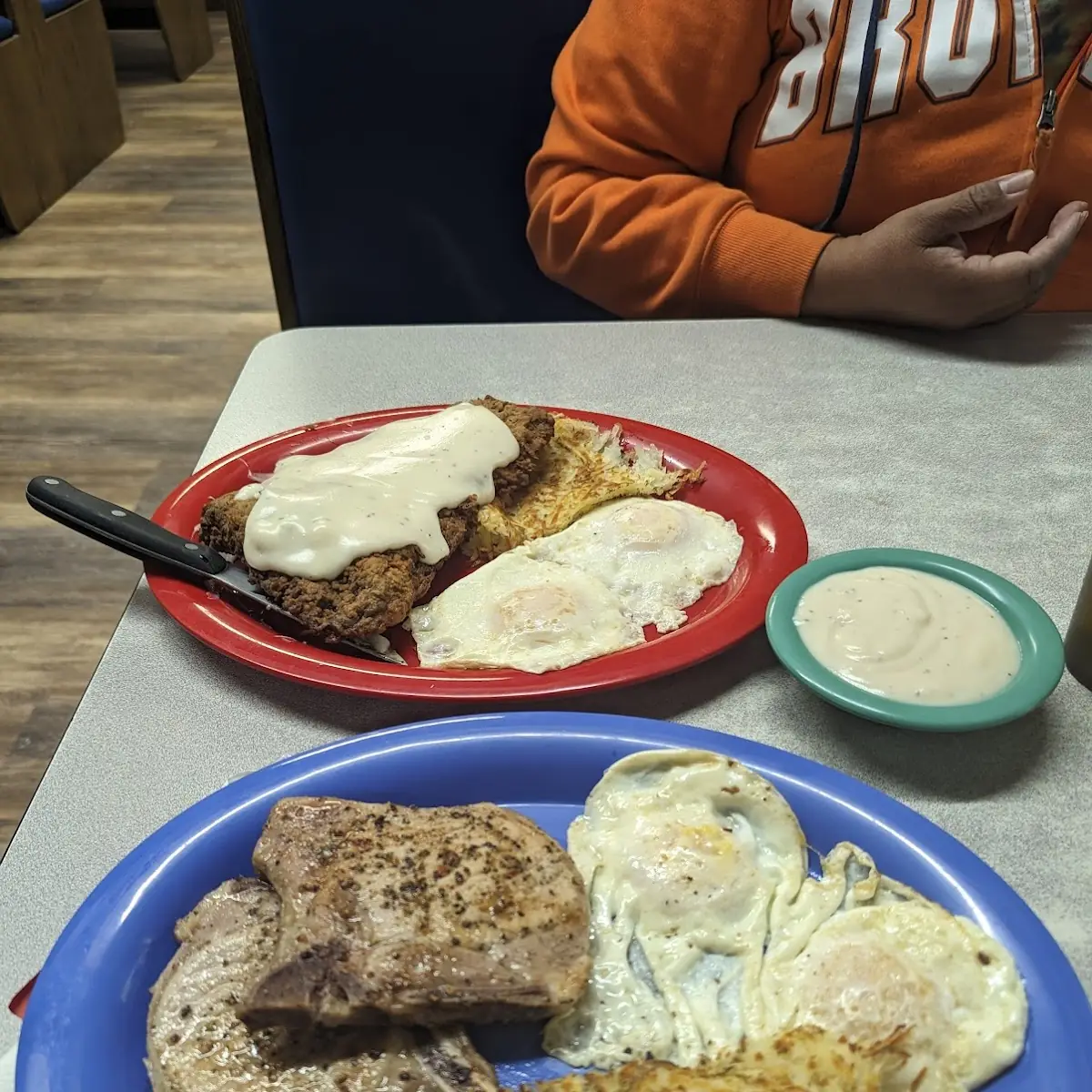 Chicken Fried Chicken and Eggs