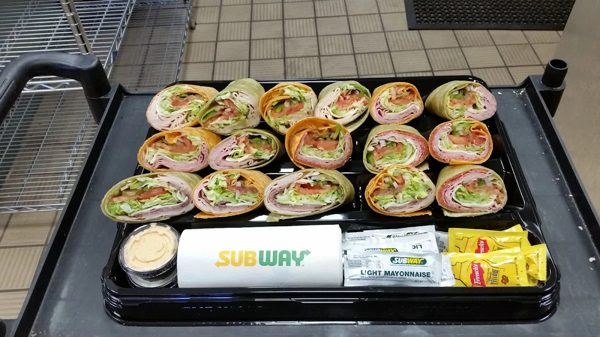 Subway Wraps Party Platter