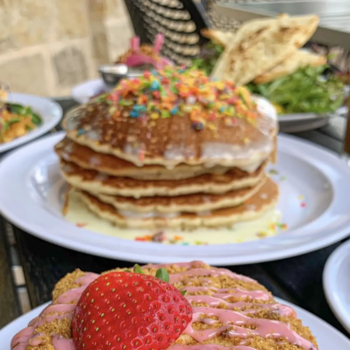 Strawberry Shortcake Pancakes