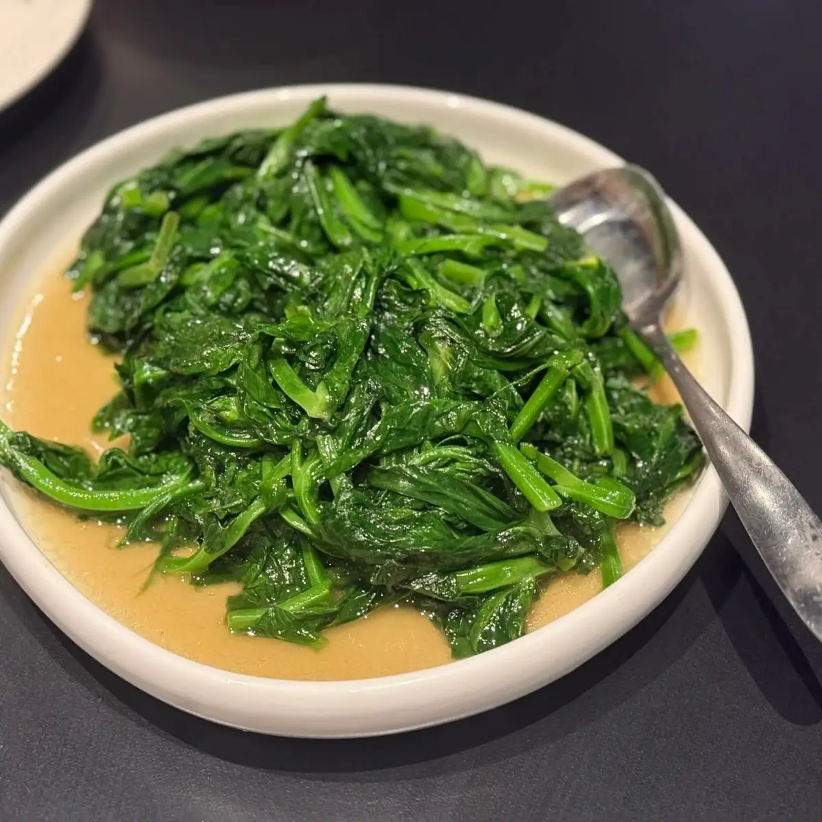 Blanched Choy Sum w Fragrant Garlic to Go