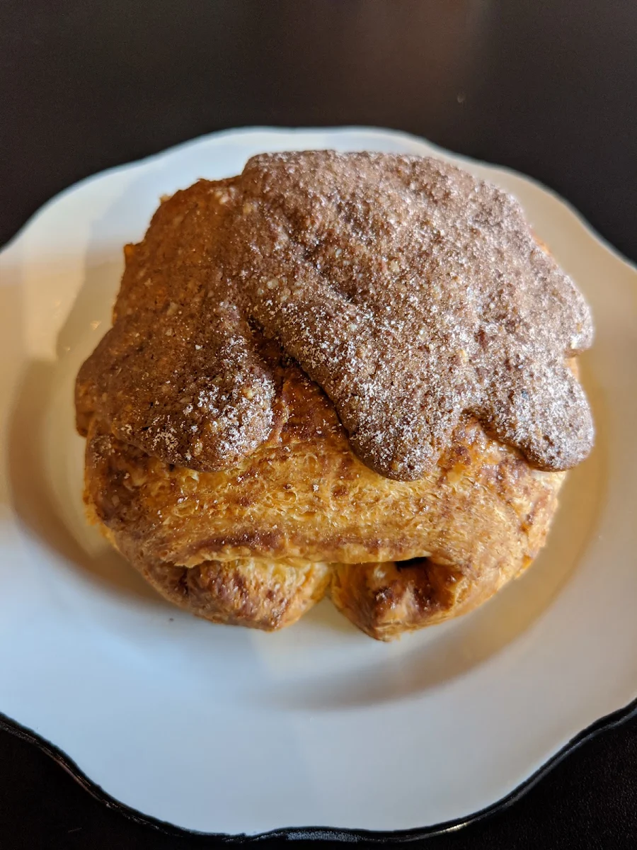 Twice Baked Chocolate Croissant
