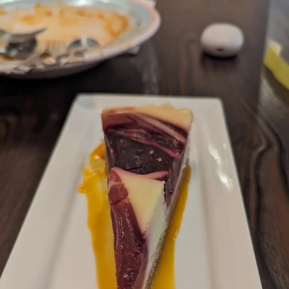 Cherry Swirl Cheesecake