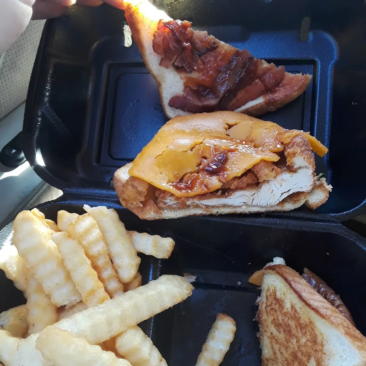 Smokey Cheddar BBQ Sandwich