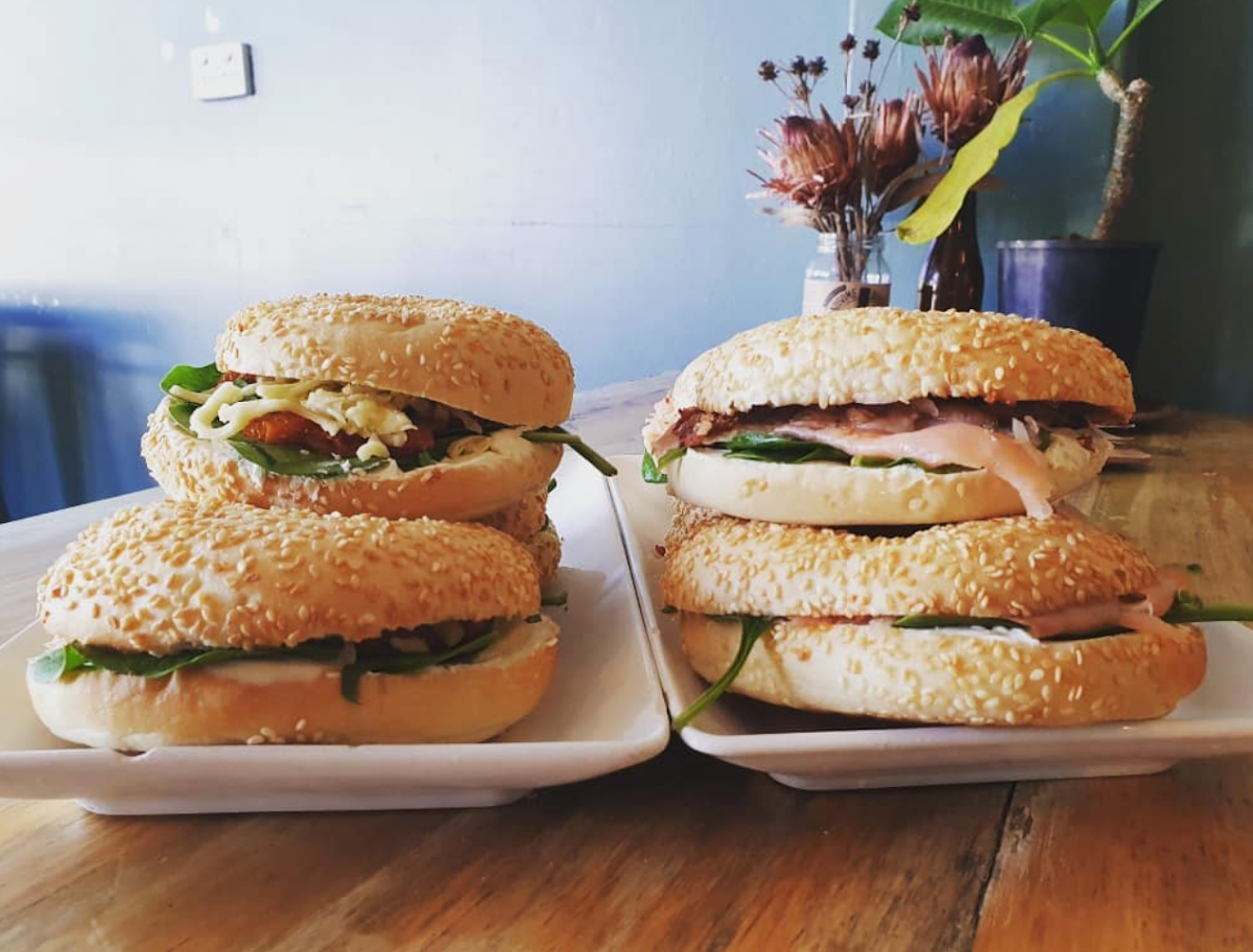 Bagel, Coffee for the People Roasting Co. CAFE