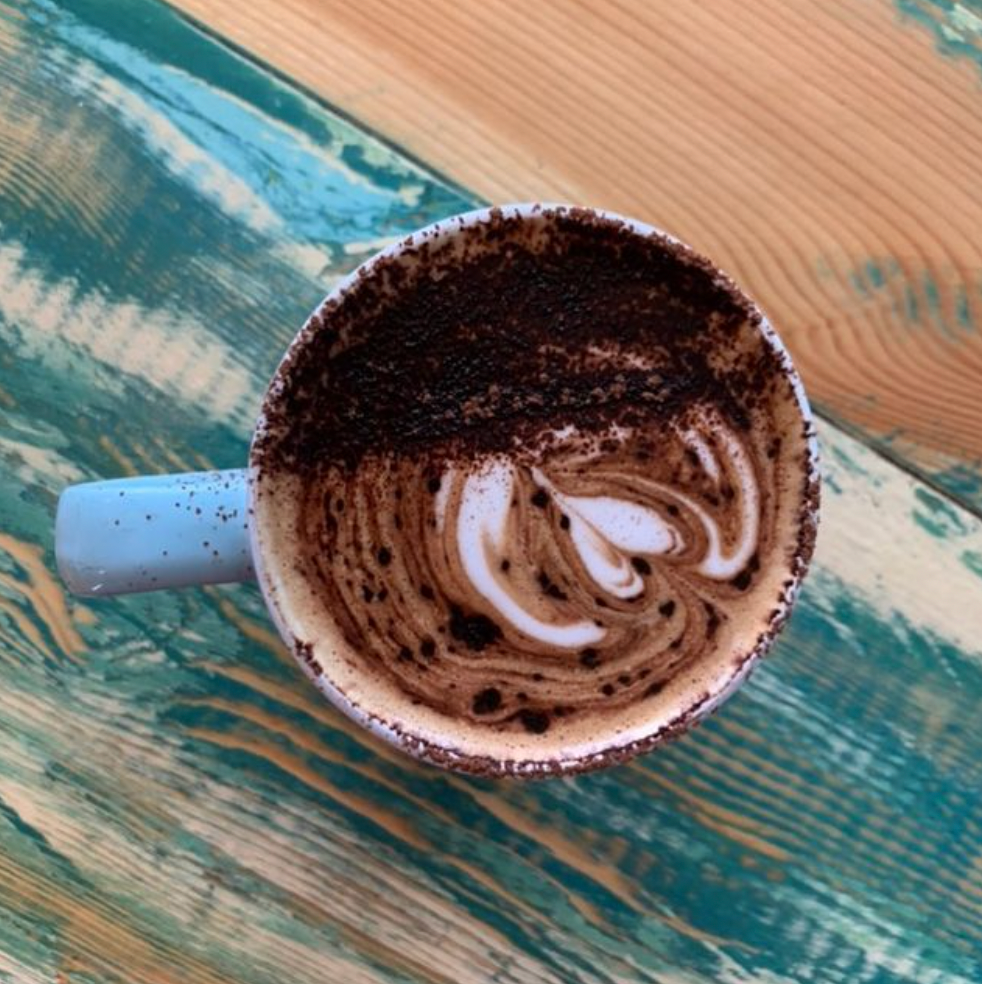 Hot Chocolate Vegan, Coffee for the People Roasting Co. CAFE