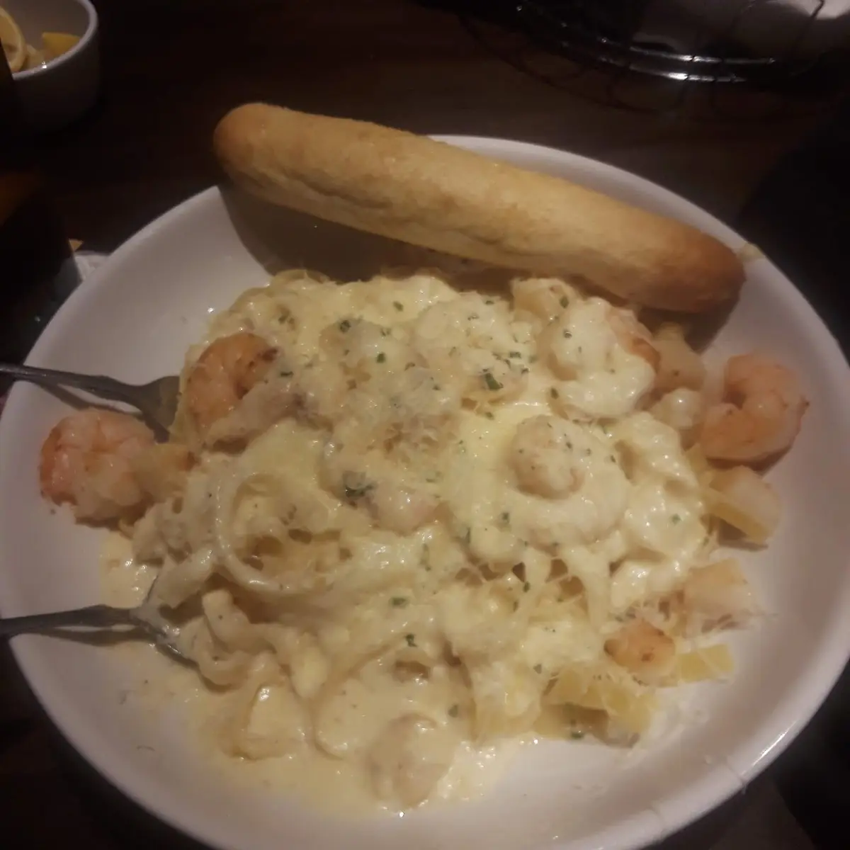 Shrimp Alfredo