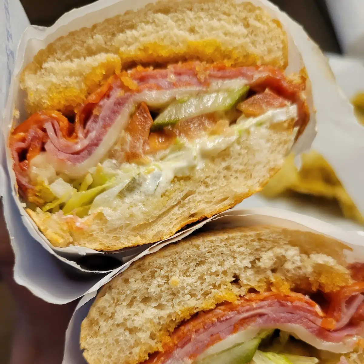 Italian Sub with Everything on It