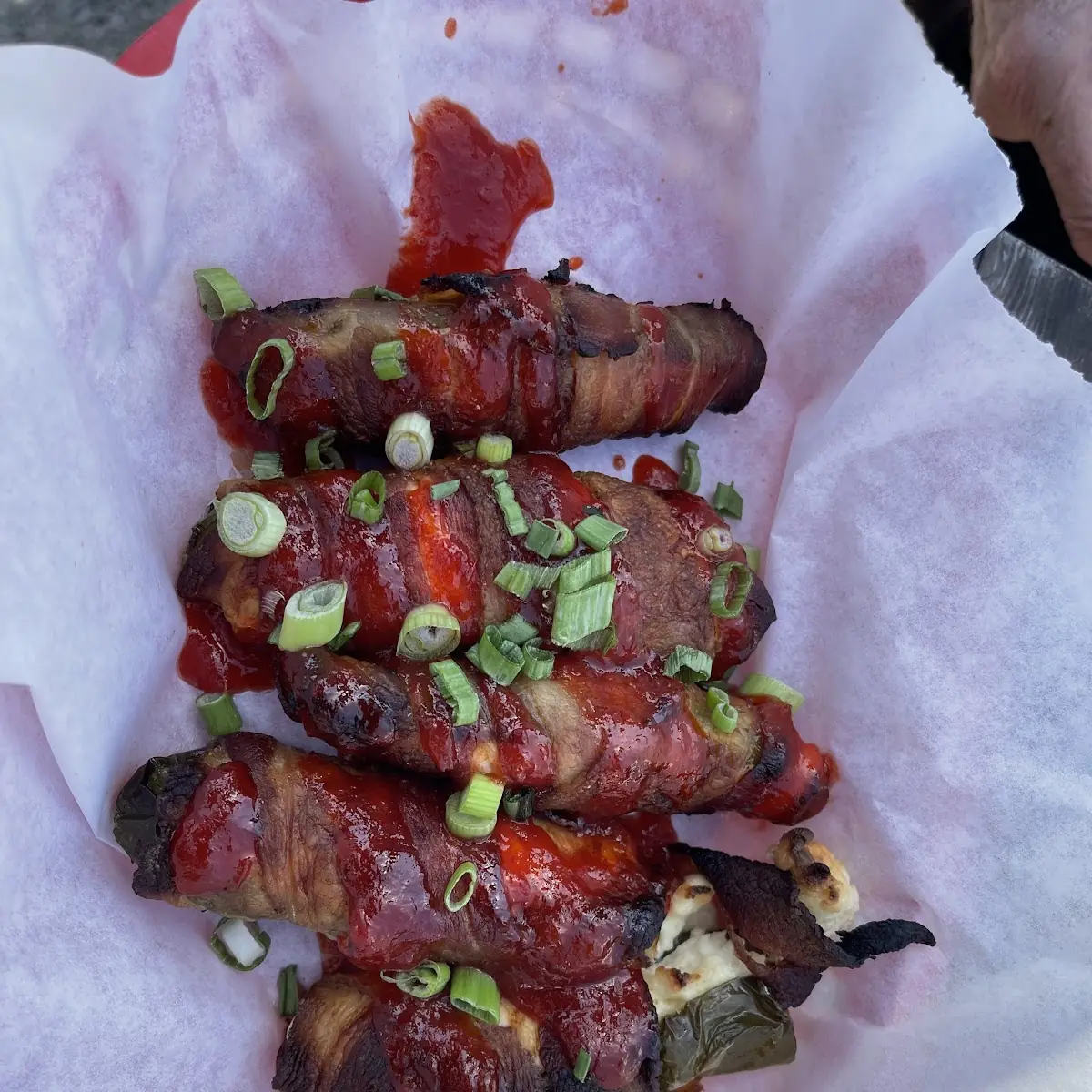Bacon Wrapped Jalapeño Poppers