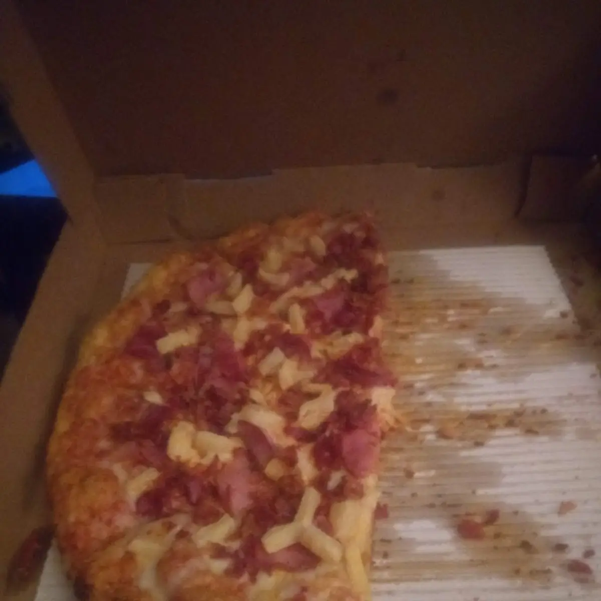 Meaty Hawaiian Pizza