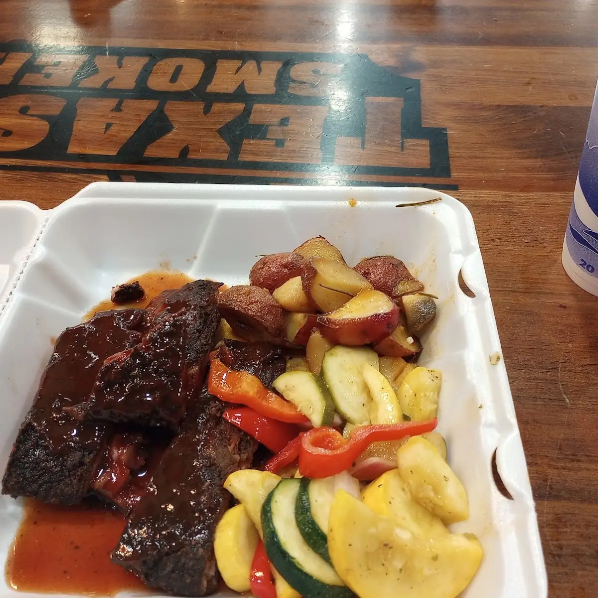 Pulled Pork and Chopped Brisket
