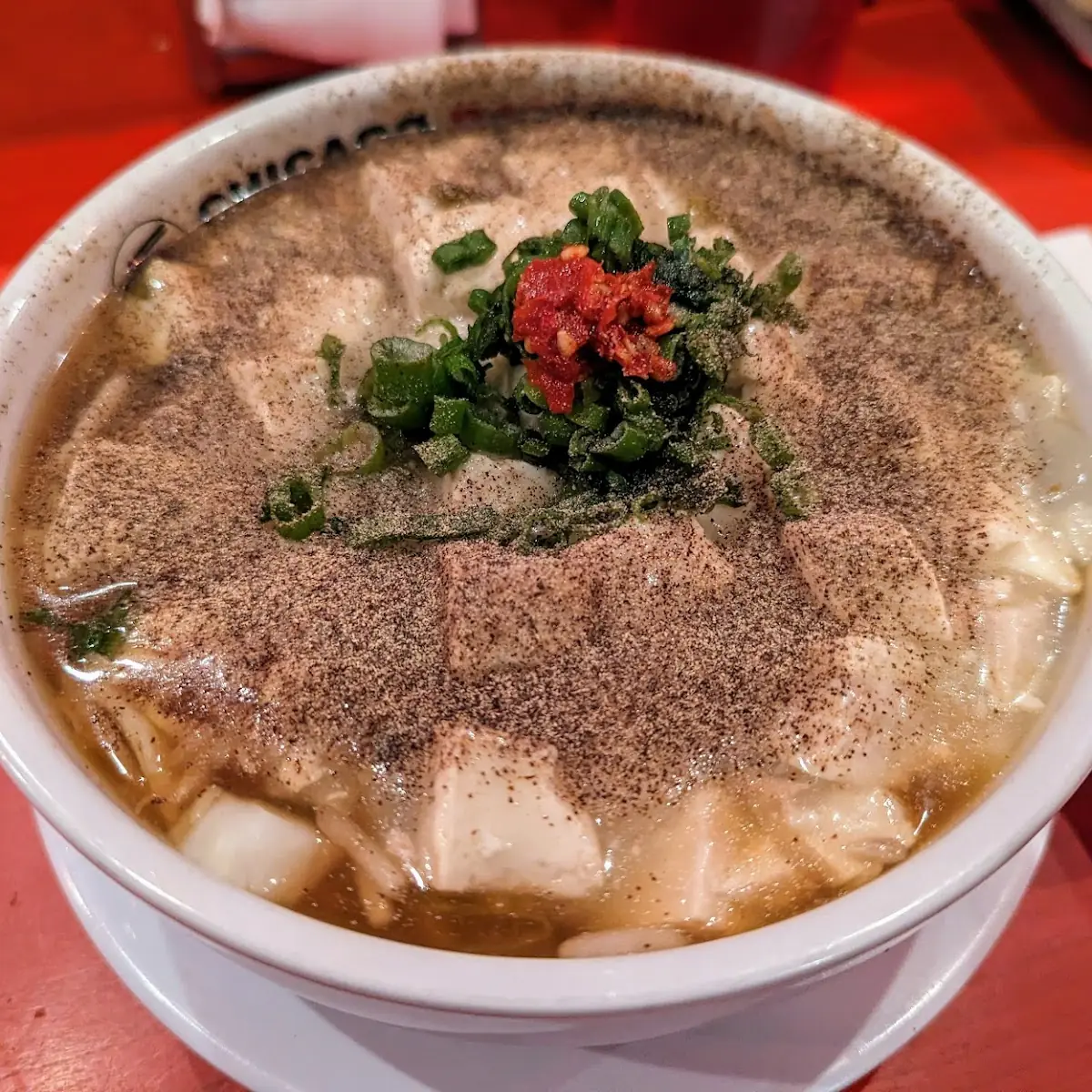 Chicken Mabo Tofu Ramen