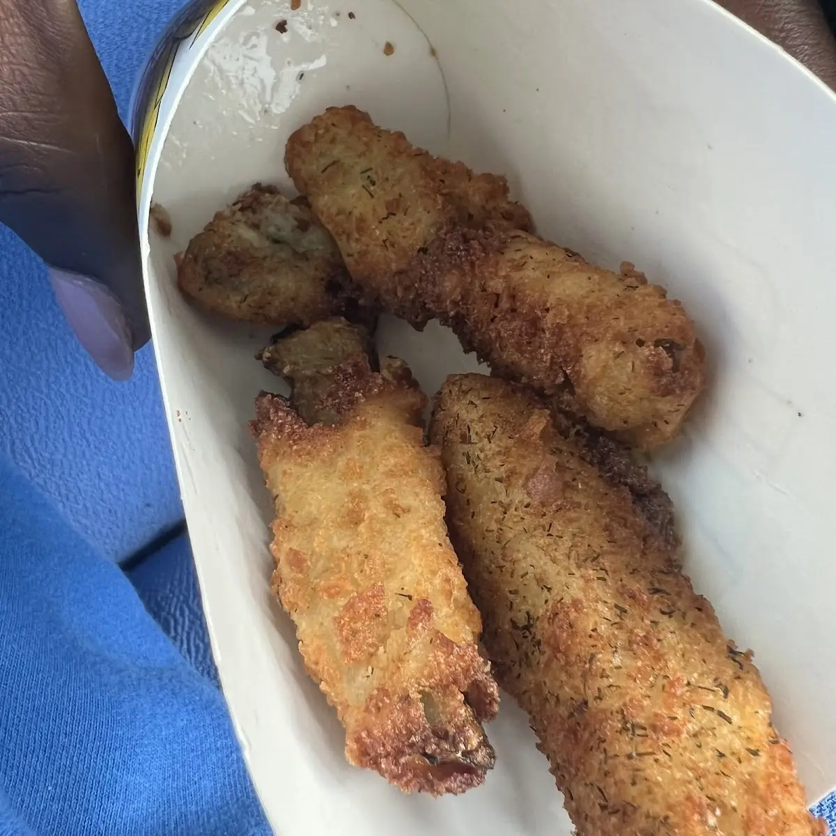 Deep-Fried Pickle Spear One