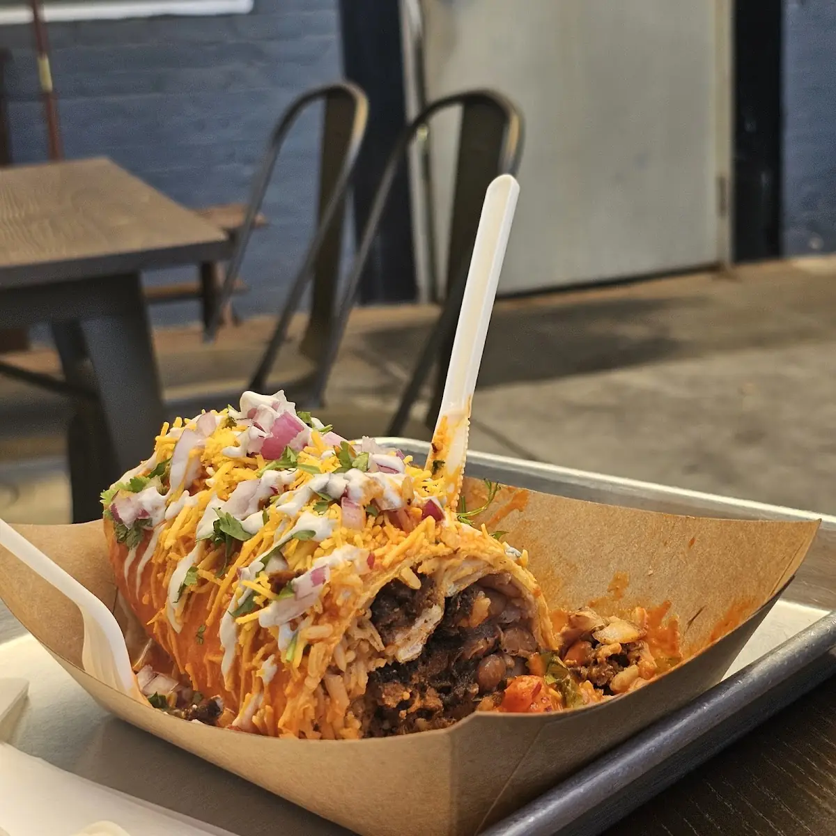 Carne Asada Wet Burrito