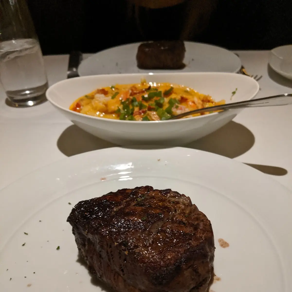 Bone in Rib Steak Medium Rare