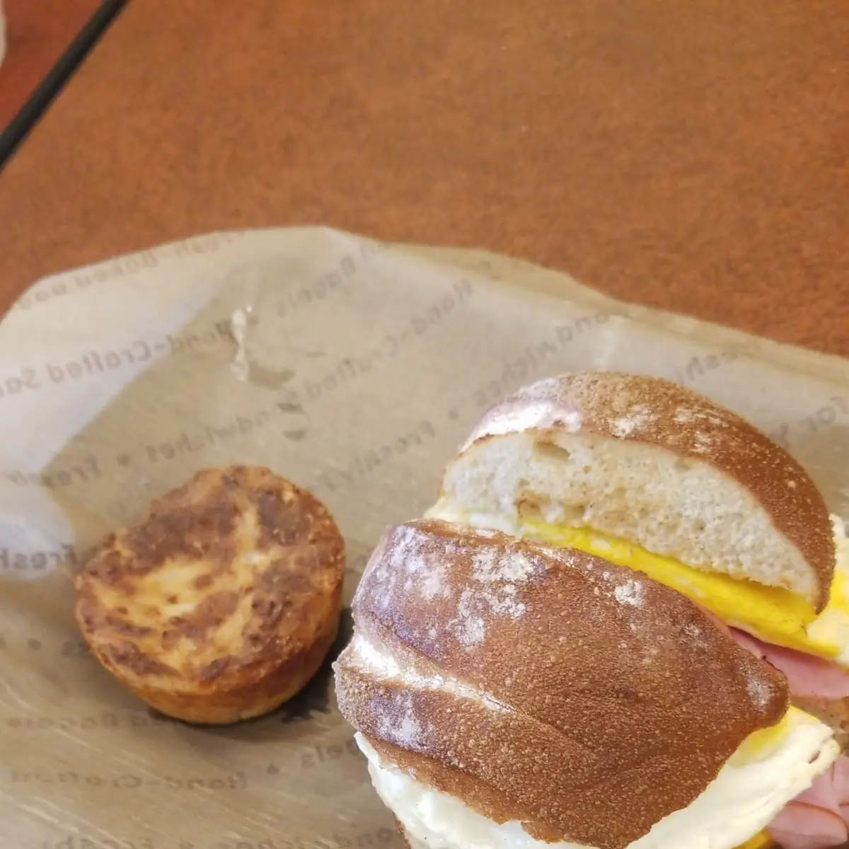 Ham Egg and Cheese
