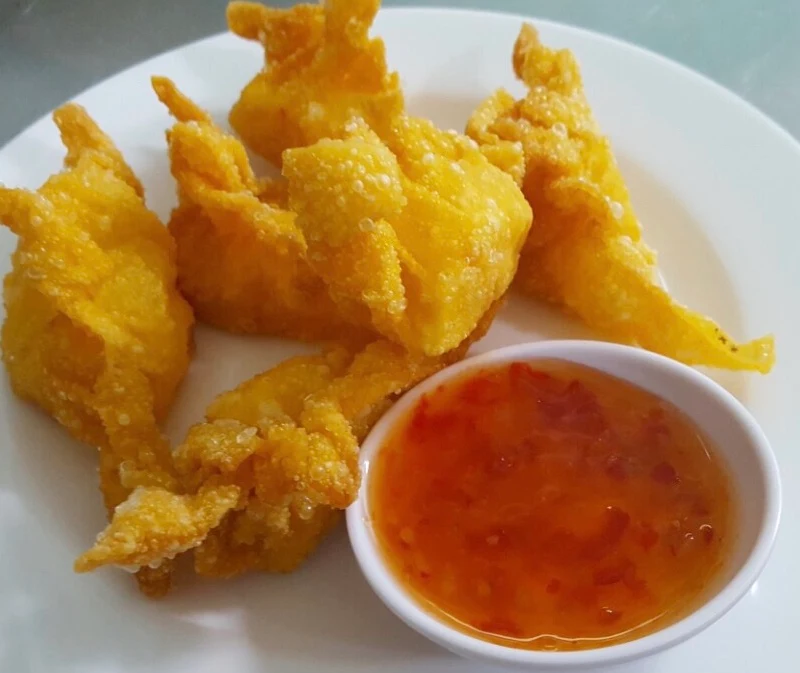 Deep Fry Lobster Wontons