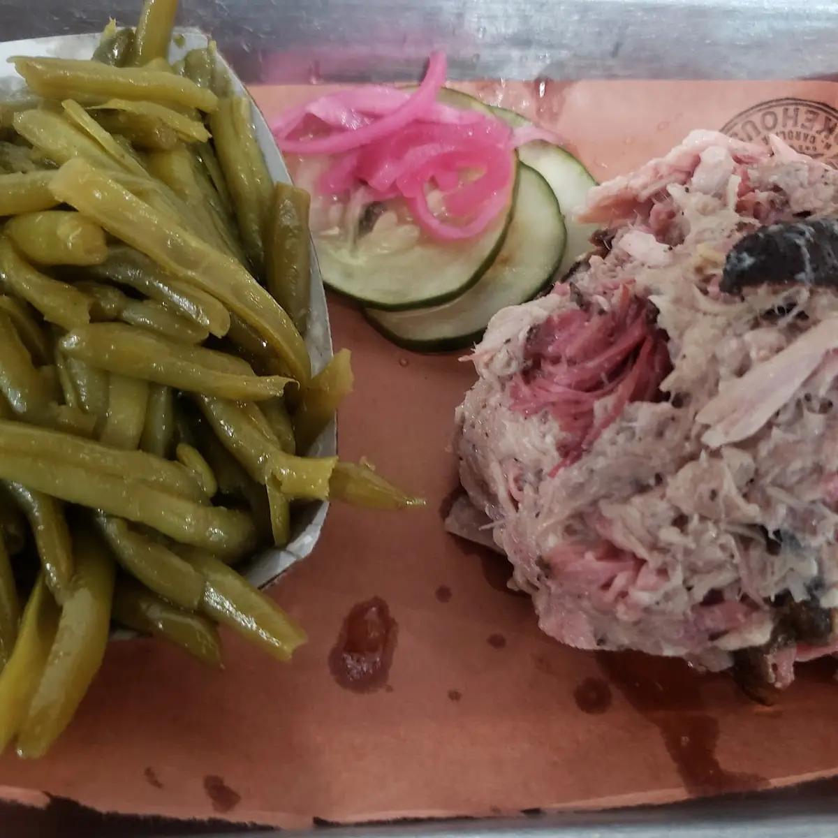 Pulled Pork w Green Beans