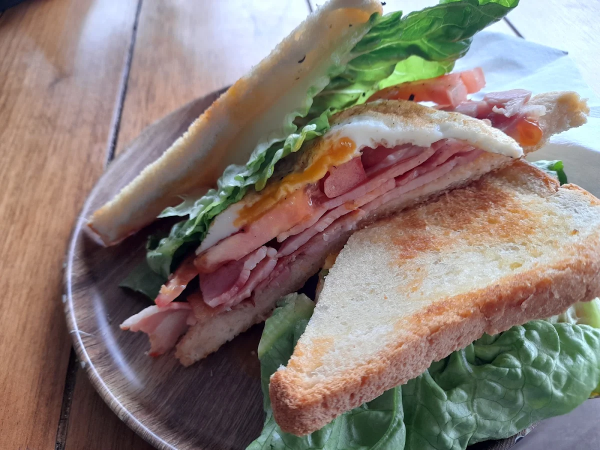 blt with Egg, Woolooga Coffee Co