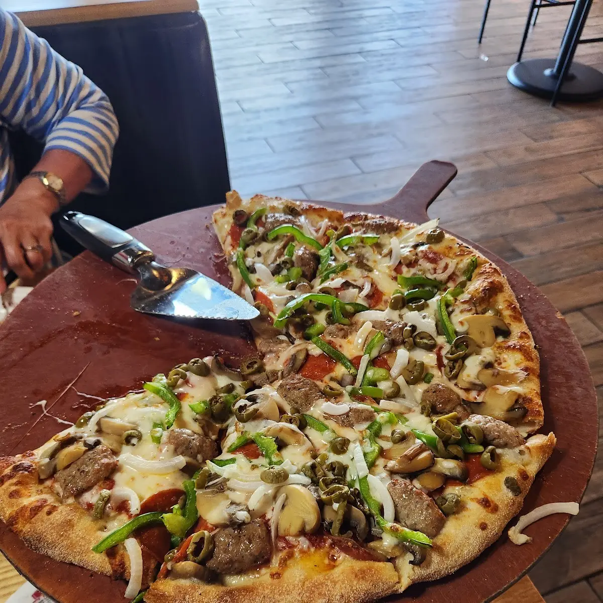 The Works Original Crust Pizza