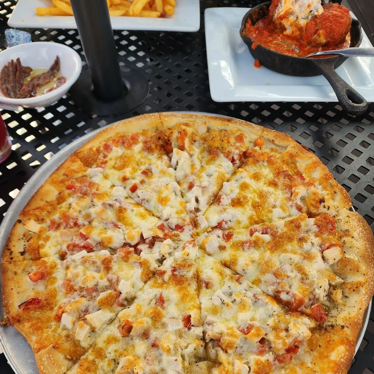 Chicken Scampi Pizza