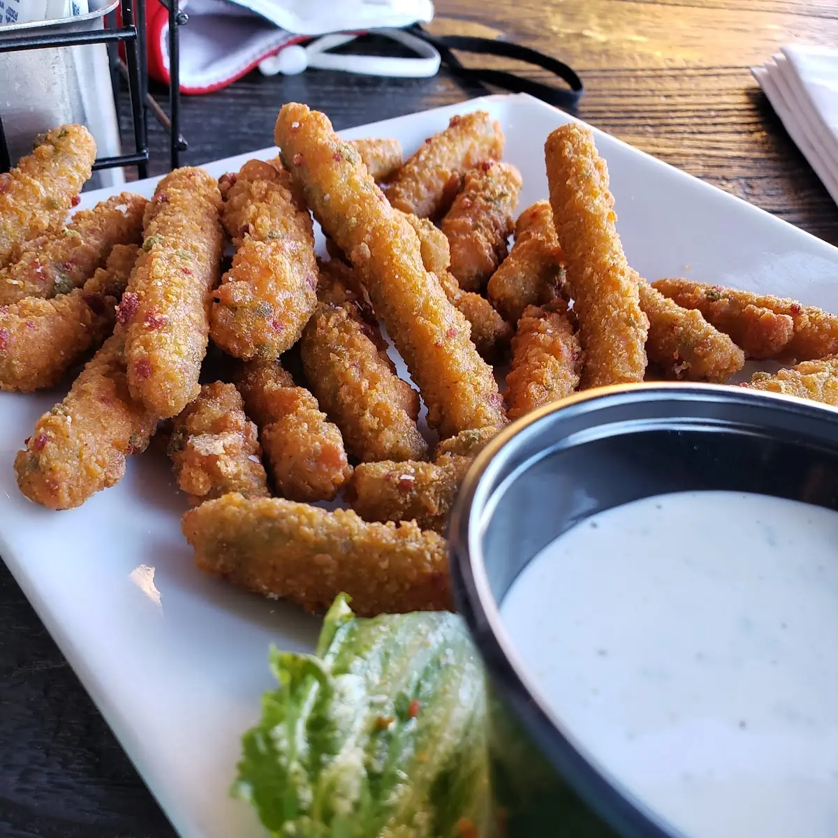 Spicy Fried Green Beans