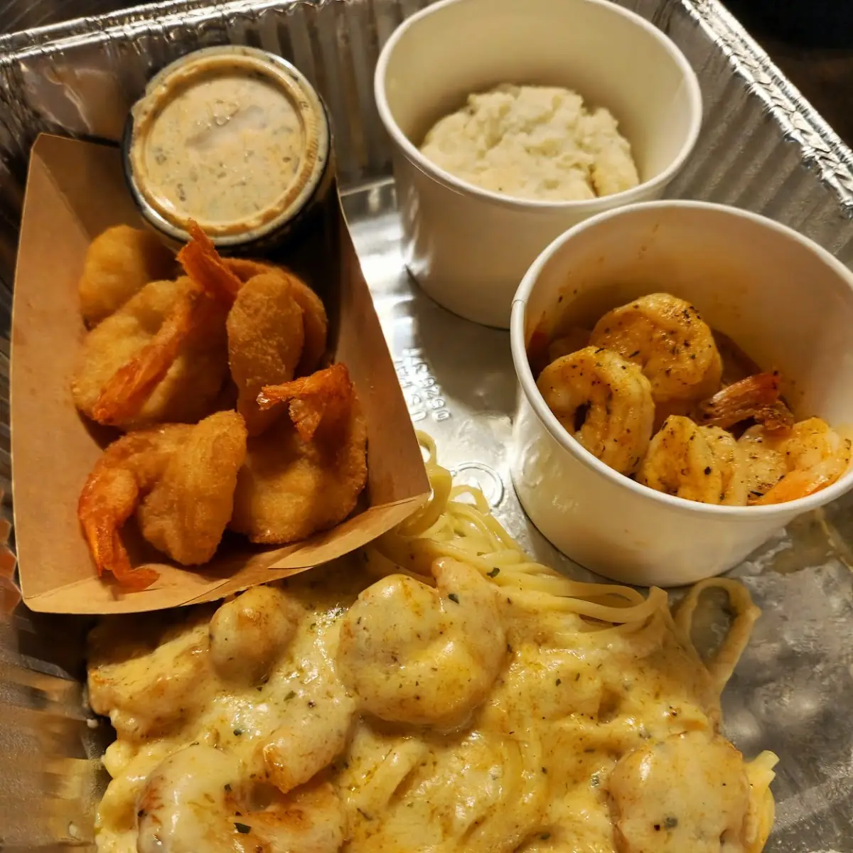 Cajun Shrimp Trio