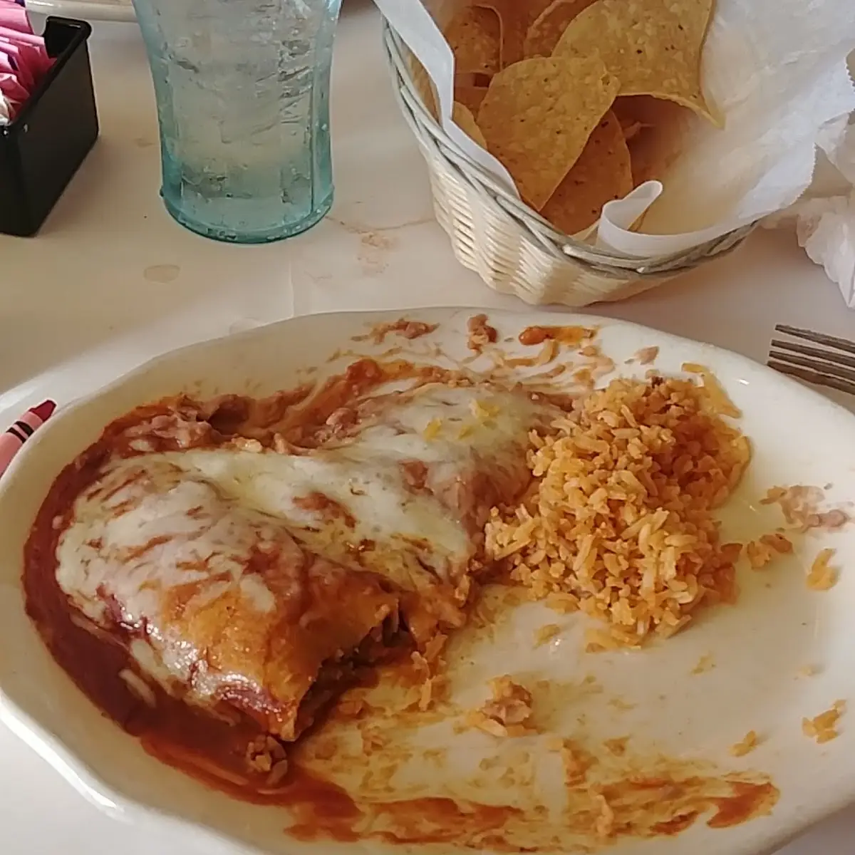 Chicken Enchiladas