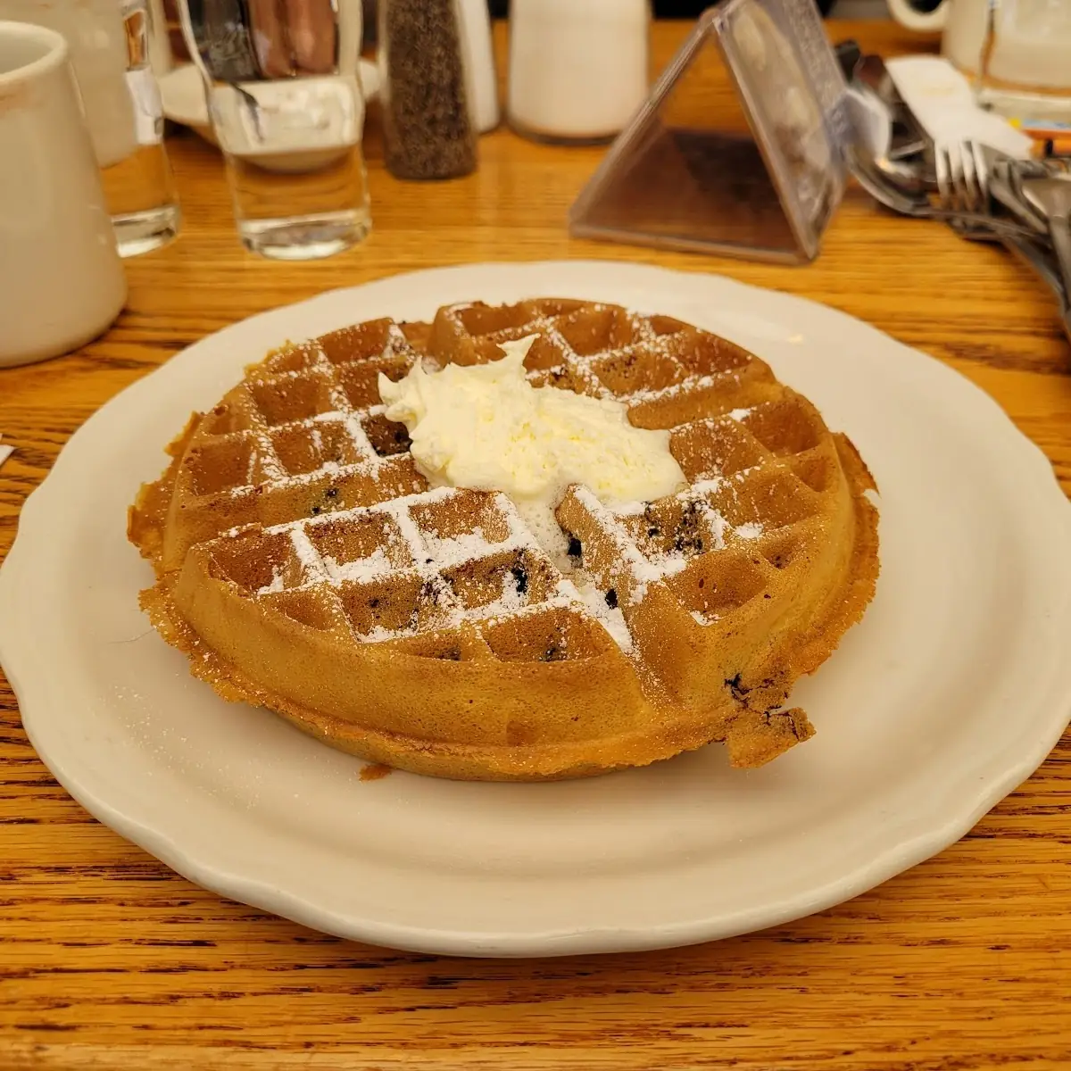 Bacon Belgian Waffle