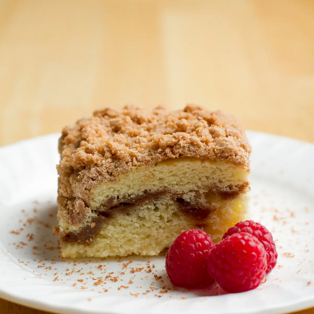 Cinnamon Streusel Coffee Cake