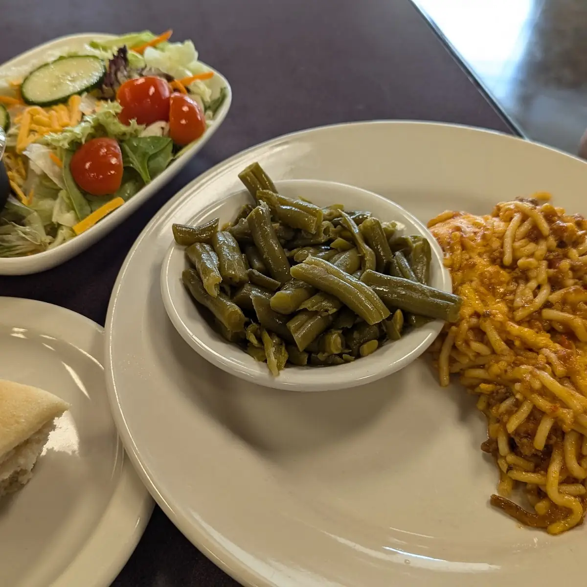 Baked Spaghetti Green Beans