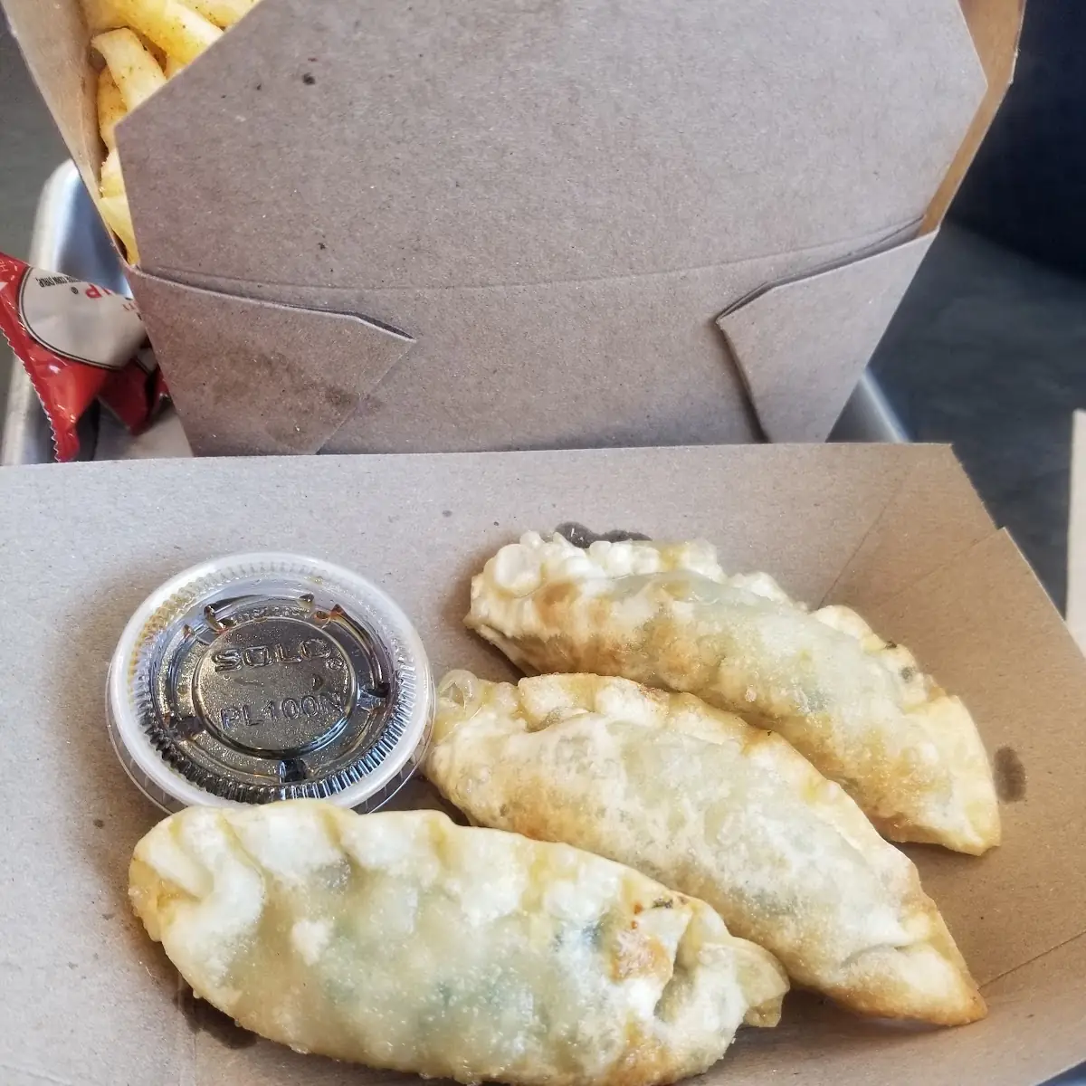 Fried Chicken Dumplings