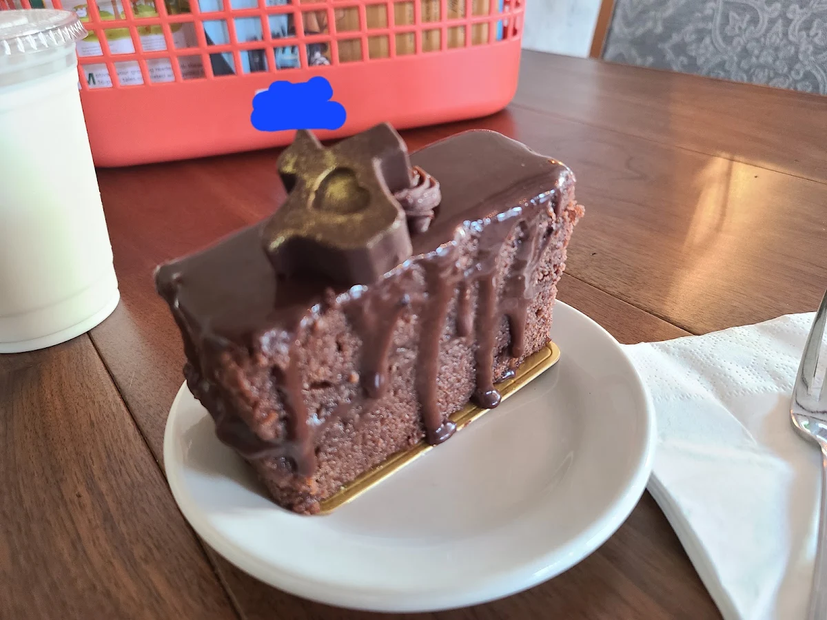 Chocolate Sheet Cake Slice