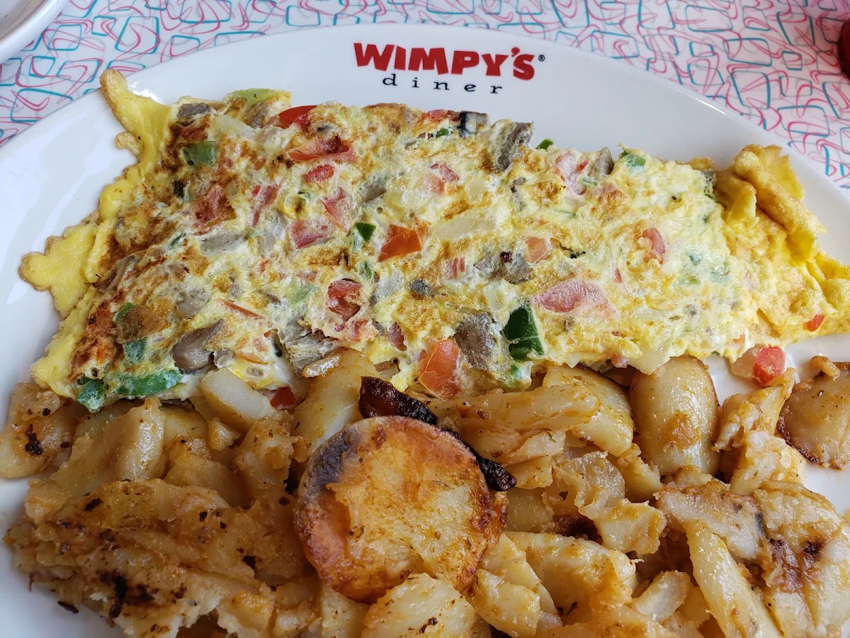 Wimpy's Omelette - 1030 Cals, Wimpy's Diner Chatham