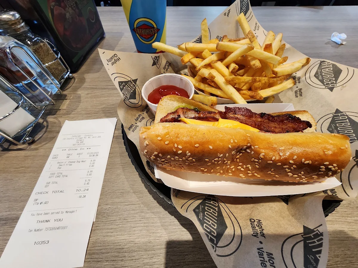 Nathan's Hotdog Combo