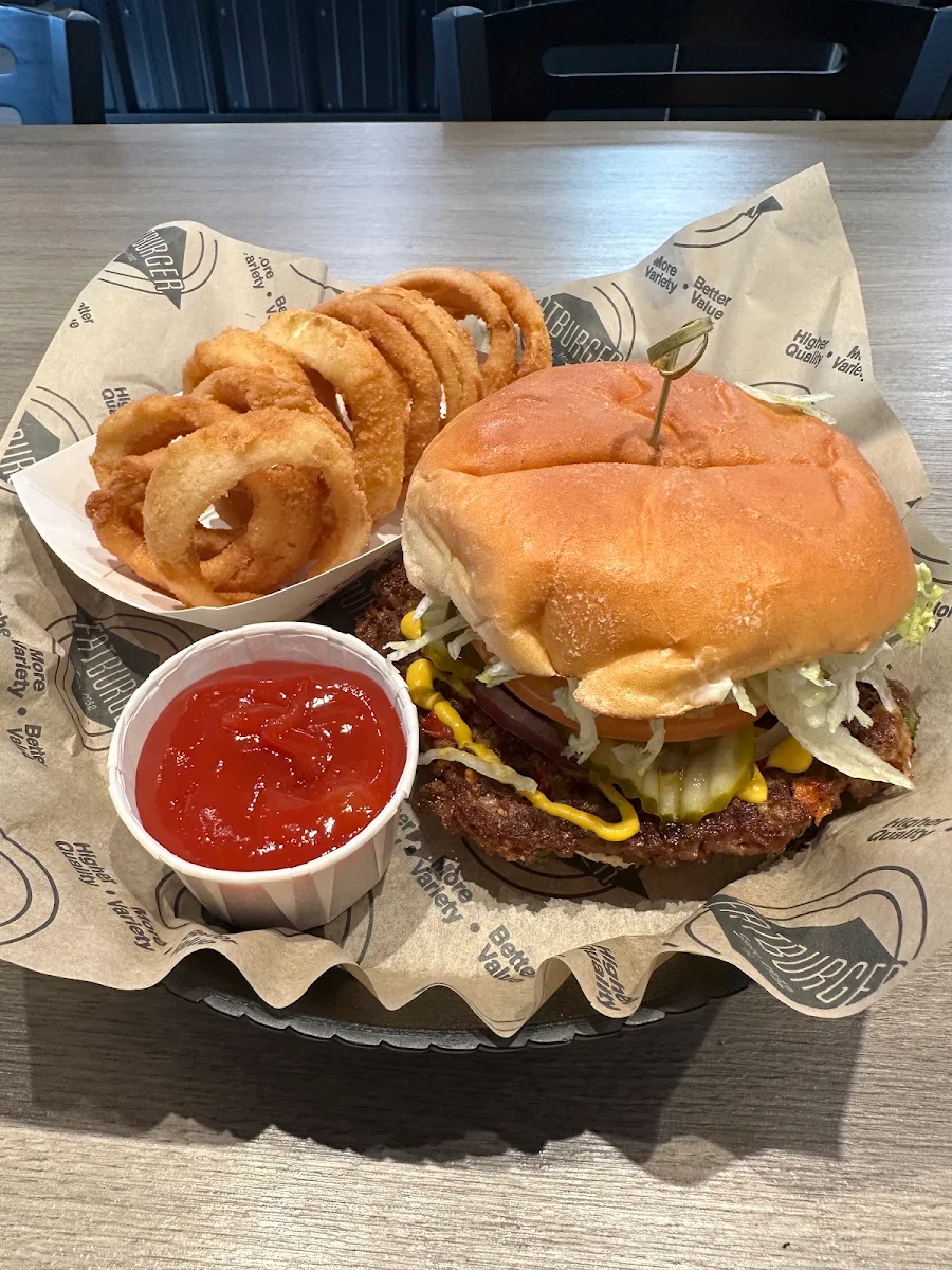 Veggie Burger Combo