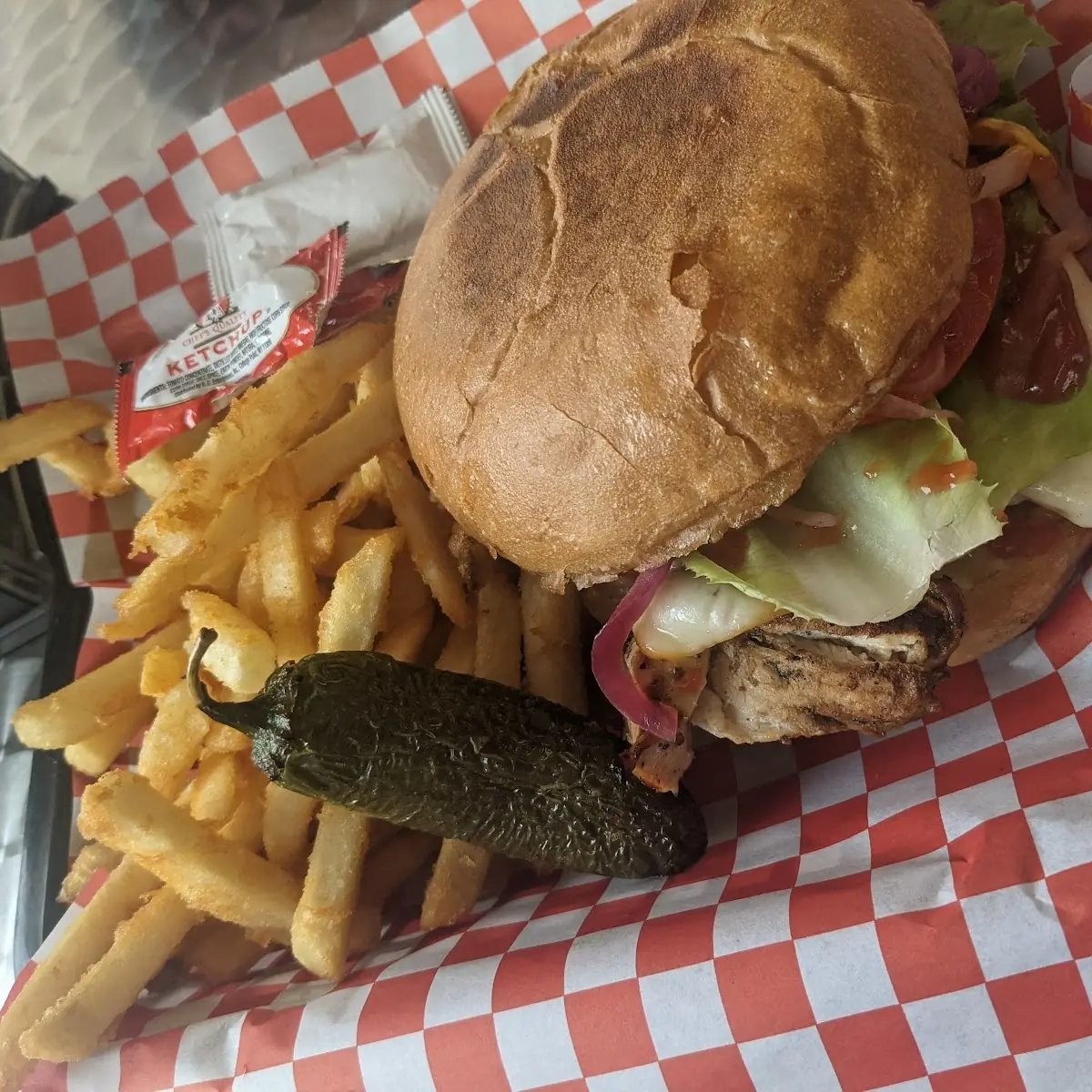 Pechugona Chicken Burger