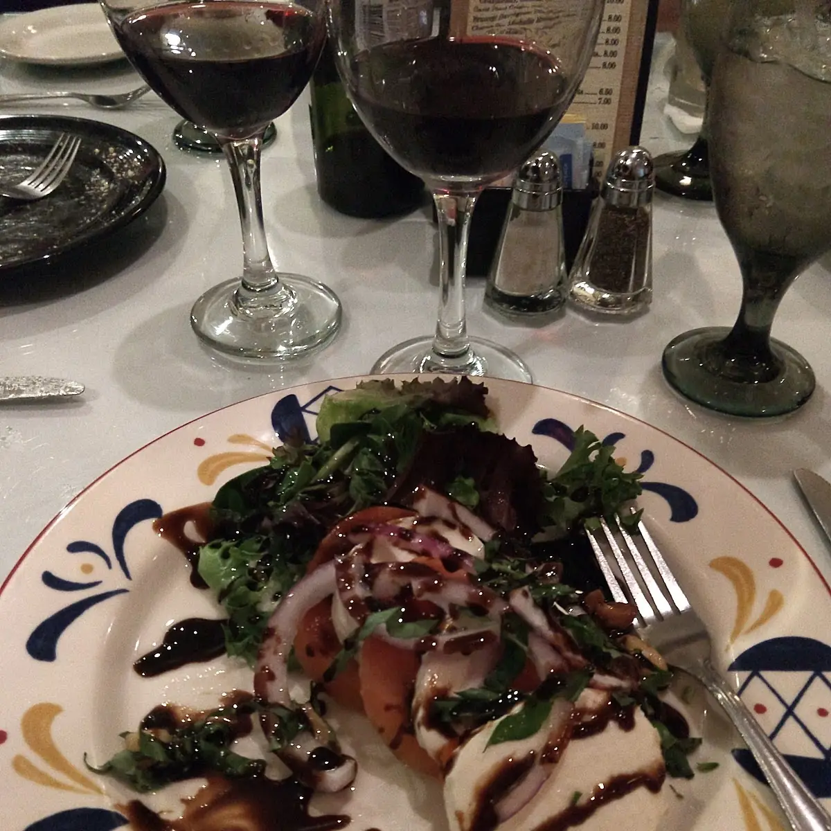 Tomato Mozzarella and Balsamic Vinegar