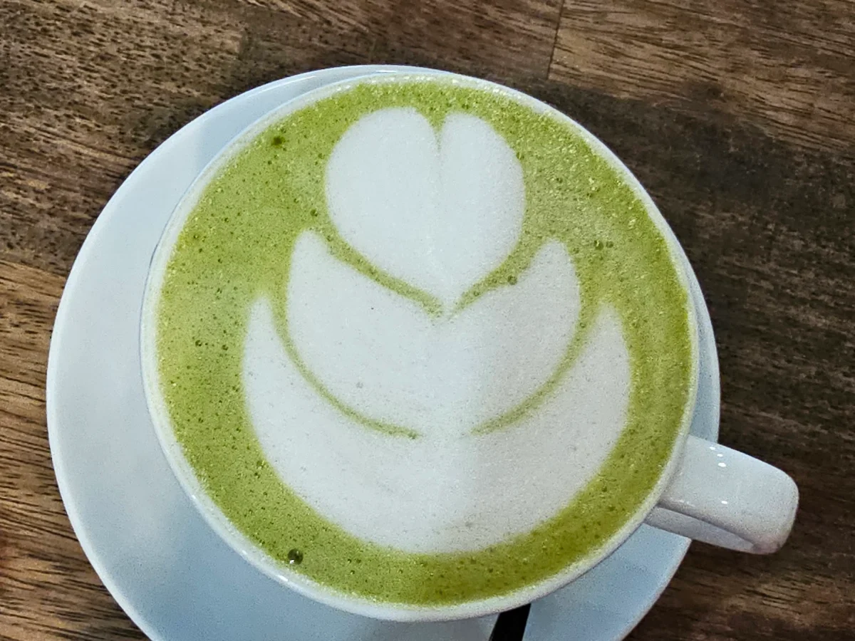 Matcha Latte, Lot 1 Coffee