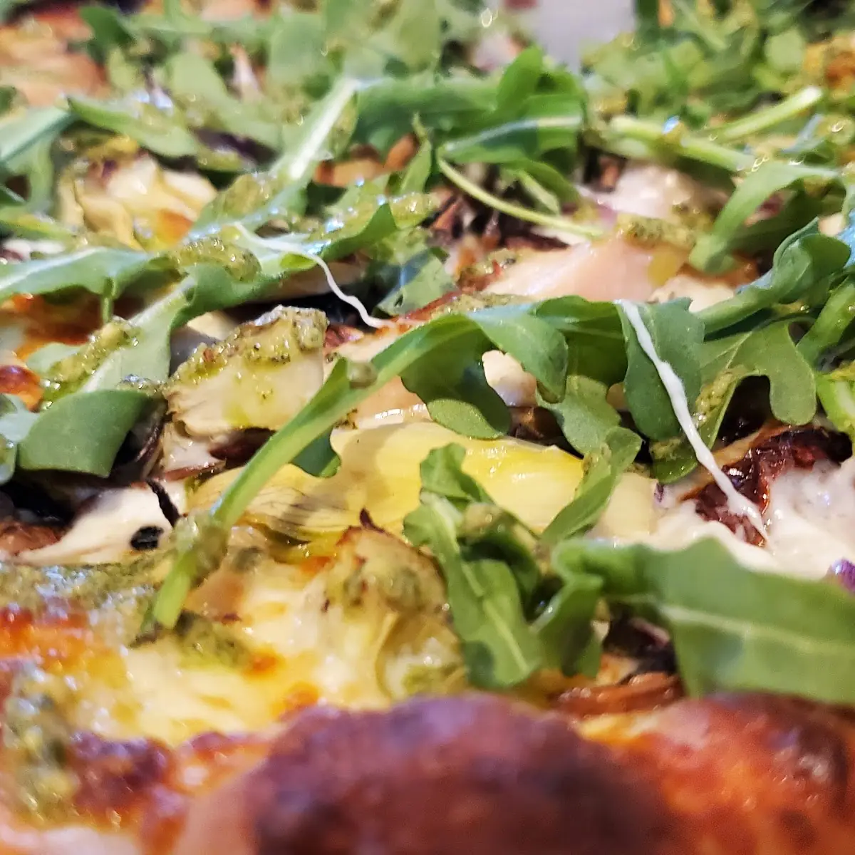 Chicken Alfredo Pizza