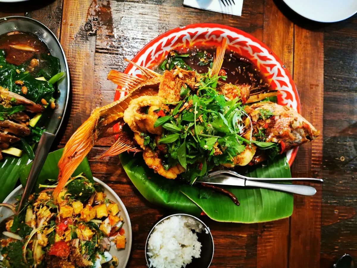 Crispy Fish, Samgasat Thai Cuisine