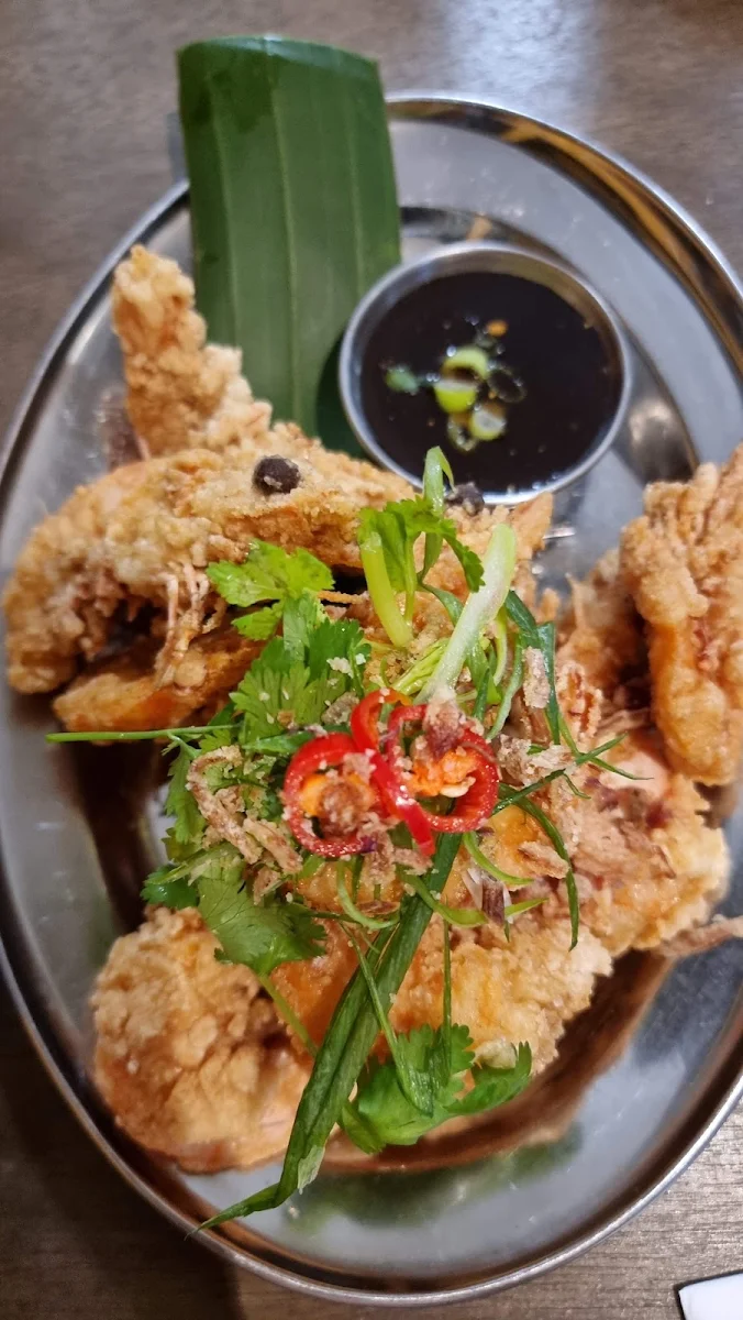 Crispy Prawn, Samgasat Thai Cuisine