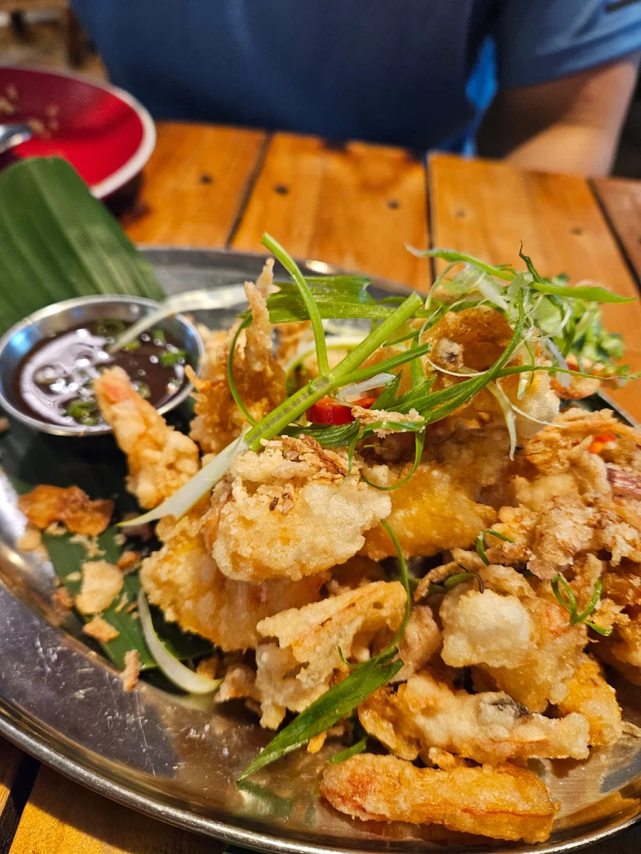 Crunchy Prawns, Samgasat Thai Cuisine