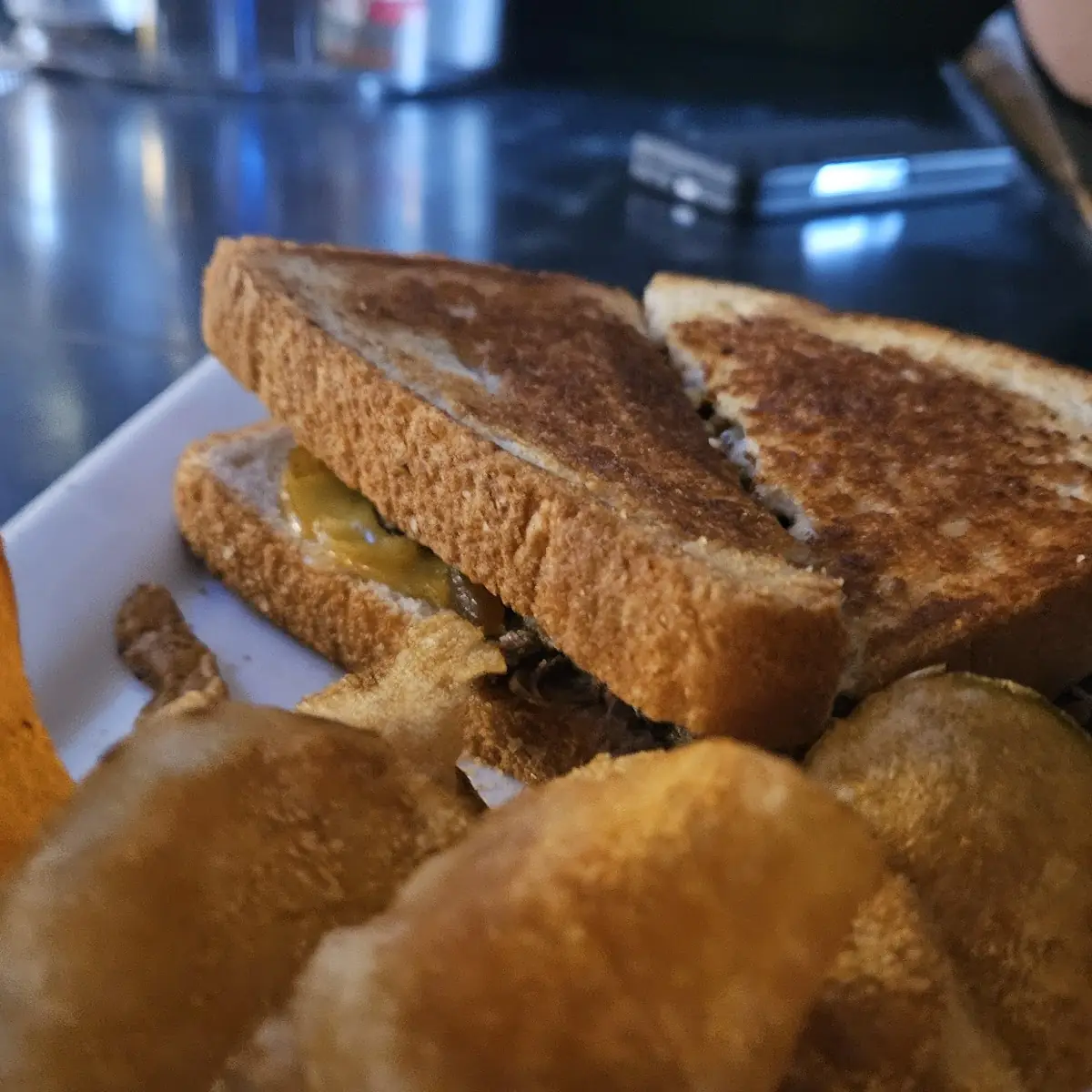 Short Rib Grilled Cheese