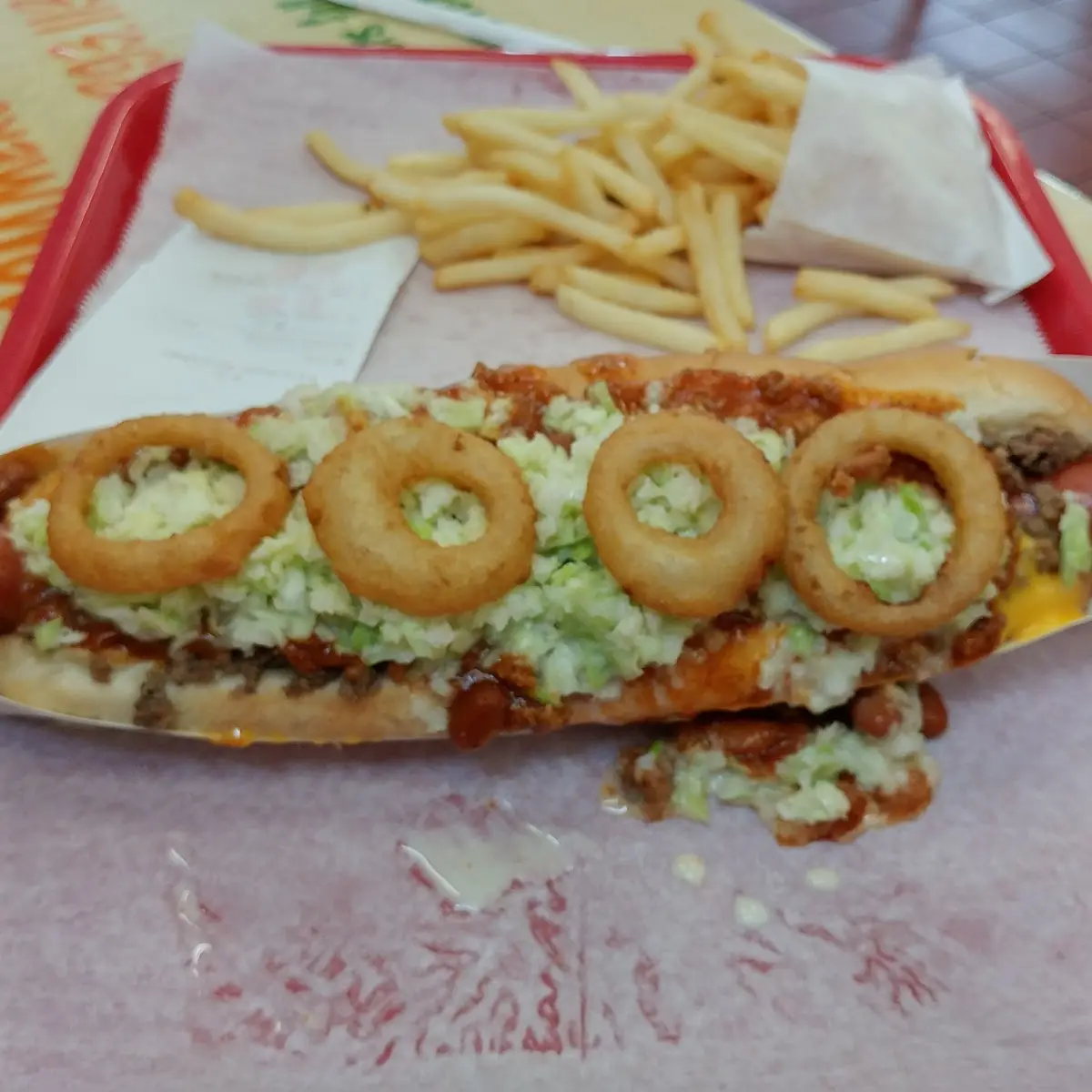 Footlong Coney Burger