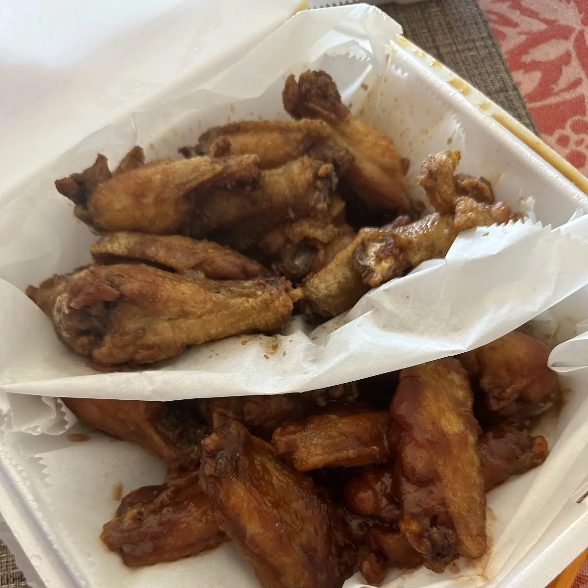 BBQ Wings and Teriyaki Wings