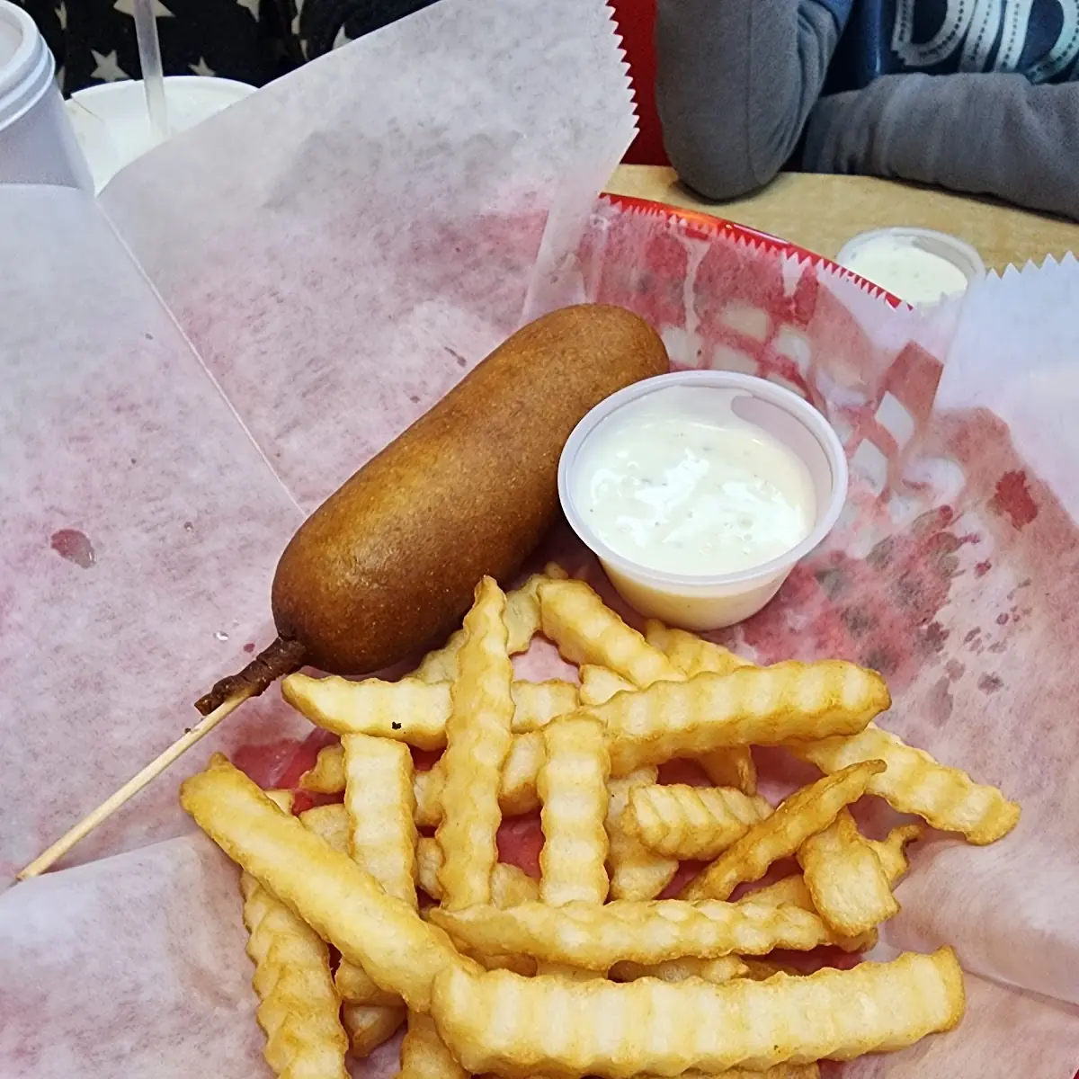 K-1 Corn Dog Or Plain Dog