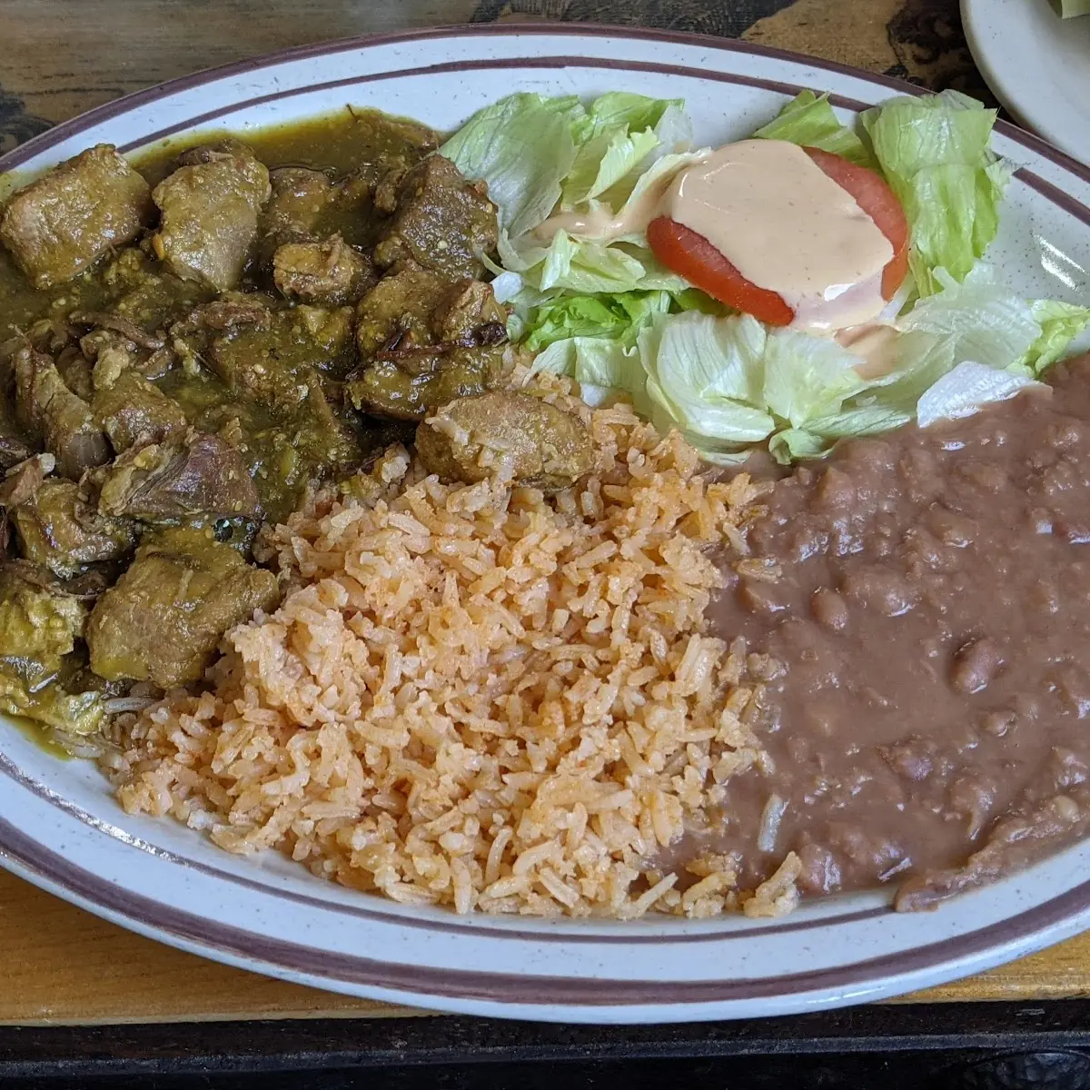 Chile Verde Platter
