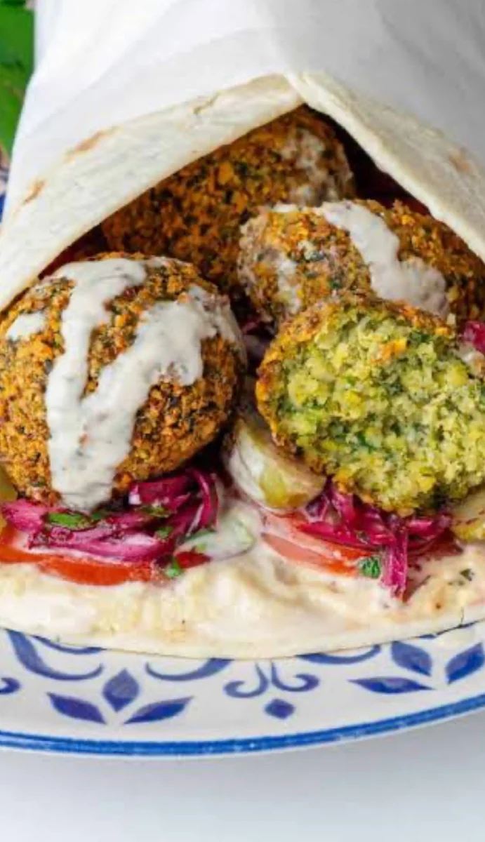 Falafel Rolls, The Manoush Spot Cafe