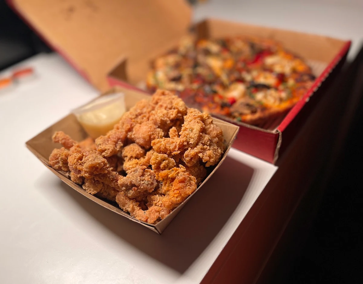 Japanese Fried Chicken with Creamy Mayo, El Supremo's Pizzeria